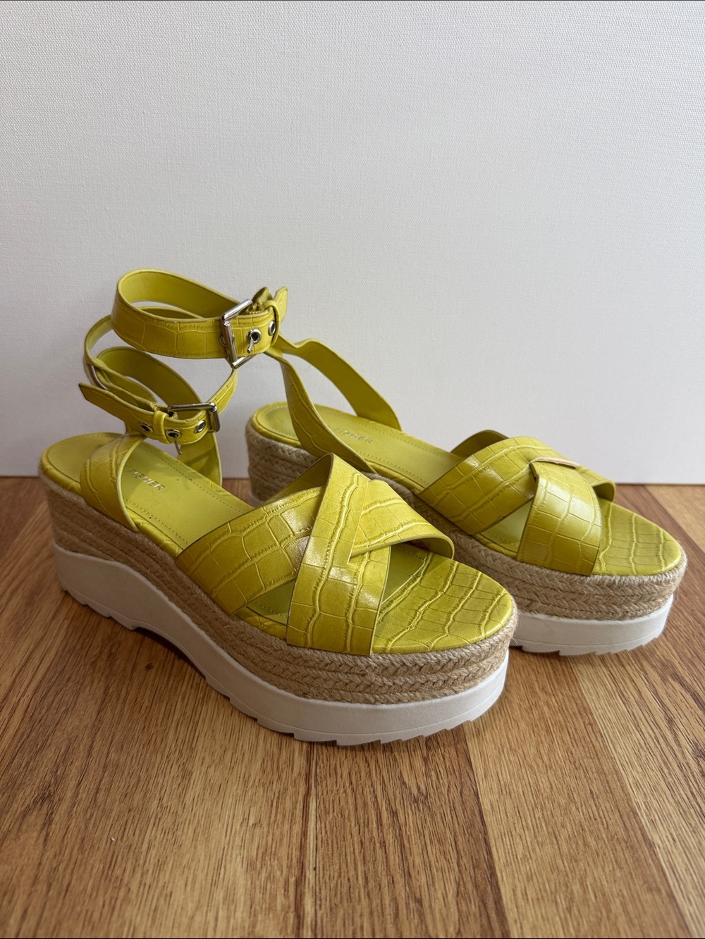 Marc Fisher Carlin Platform Wedge Sandals